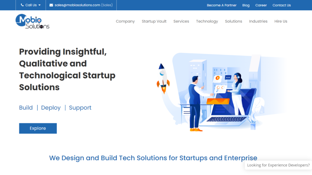 Company Info Website